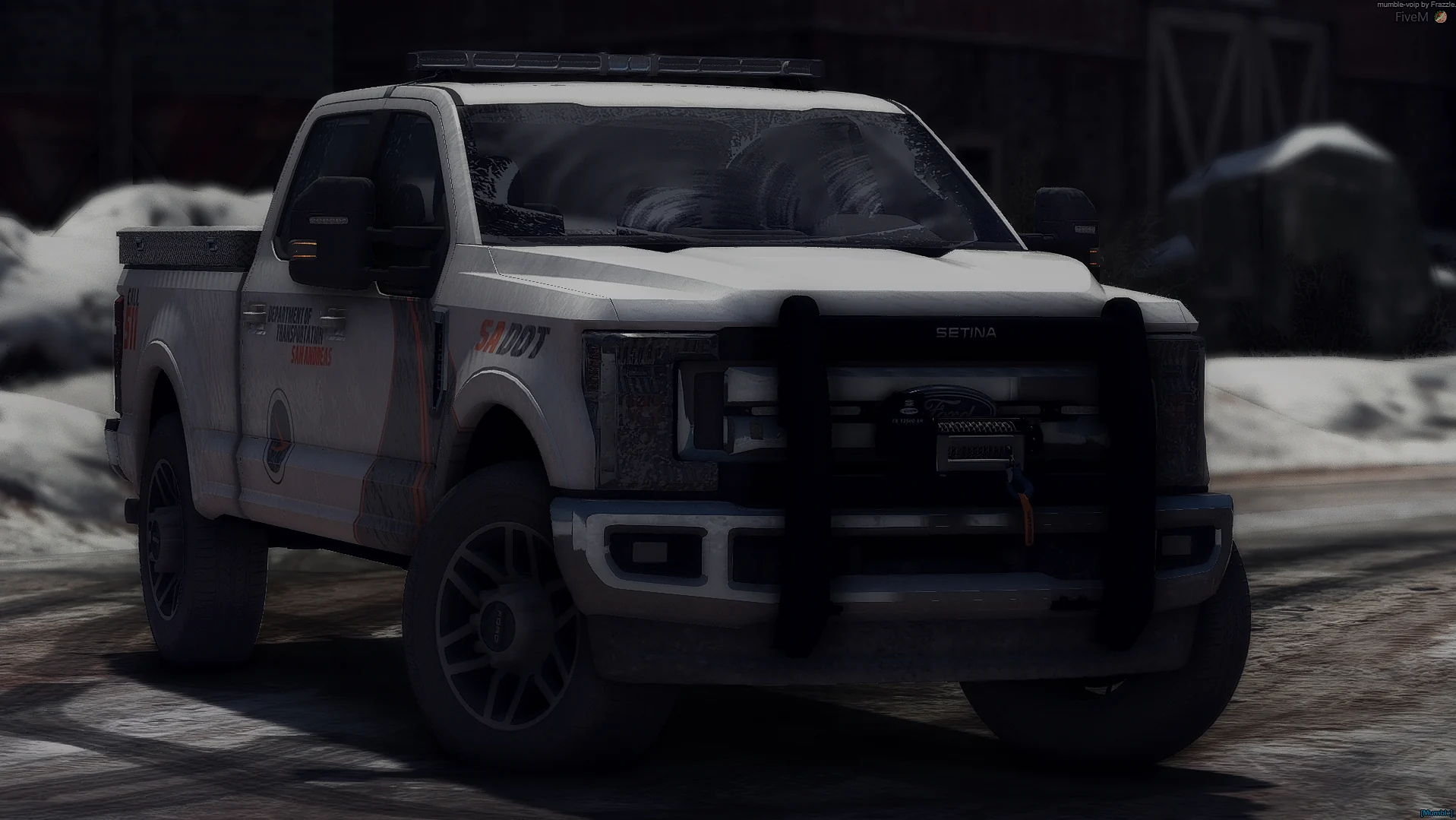Alternate view of the Ferious Development DOT vehicle pack